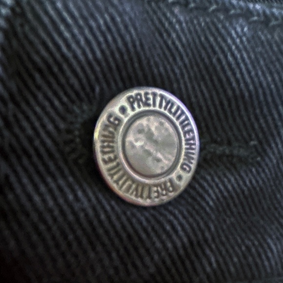 PLT Jeans Dungarees Pants Loose Denim Dipped Back Waistband Relaxed Boyfriend - Picture 9 of 13